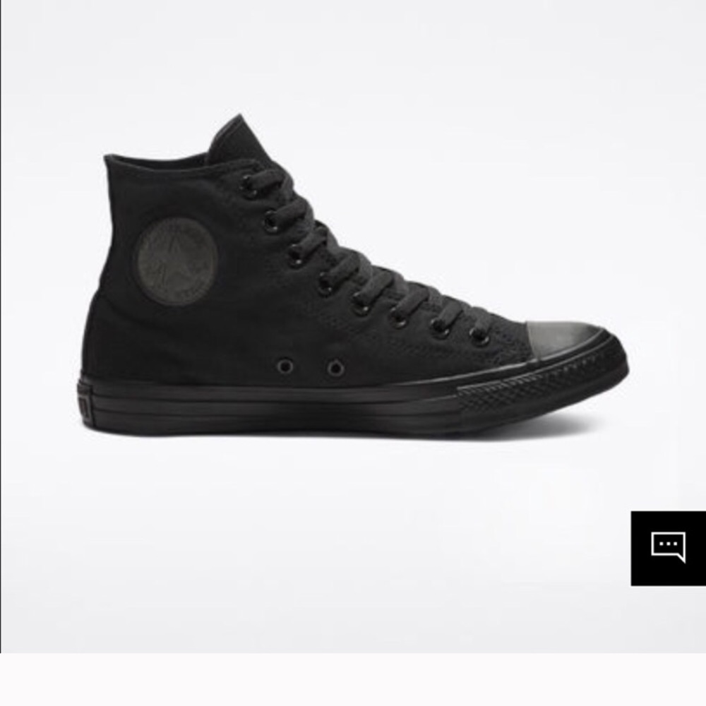 Chuck Taylor Monochrome All Black High Tops